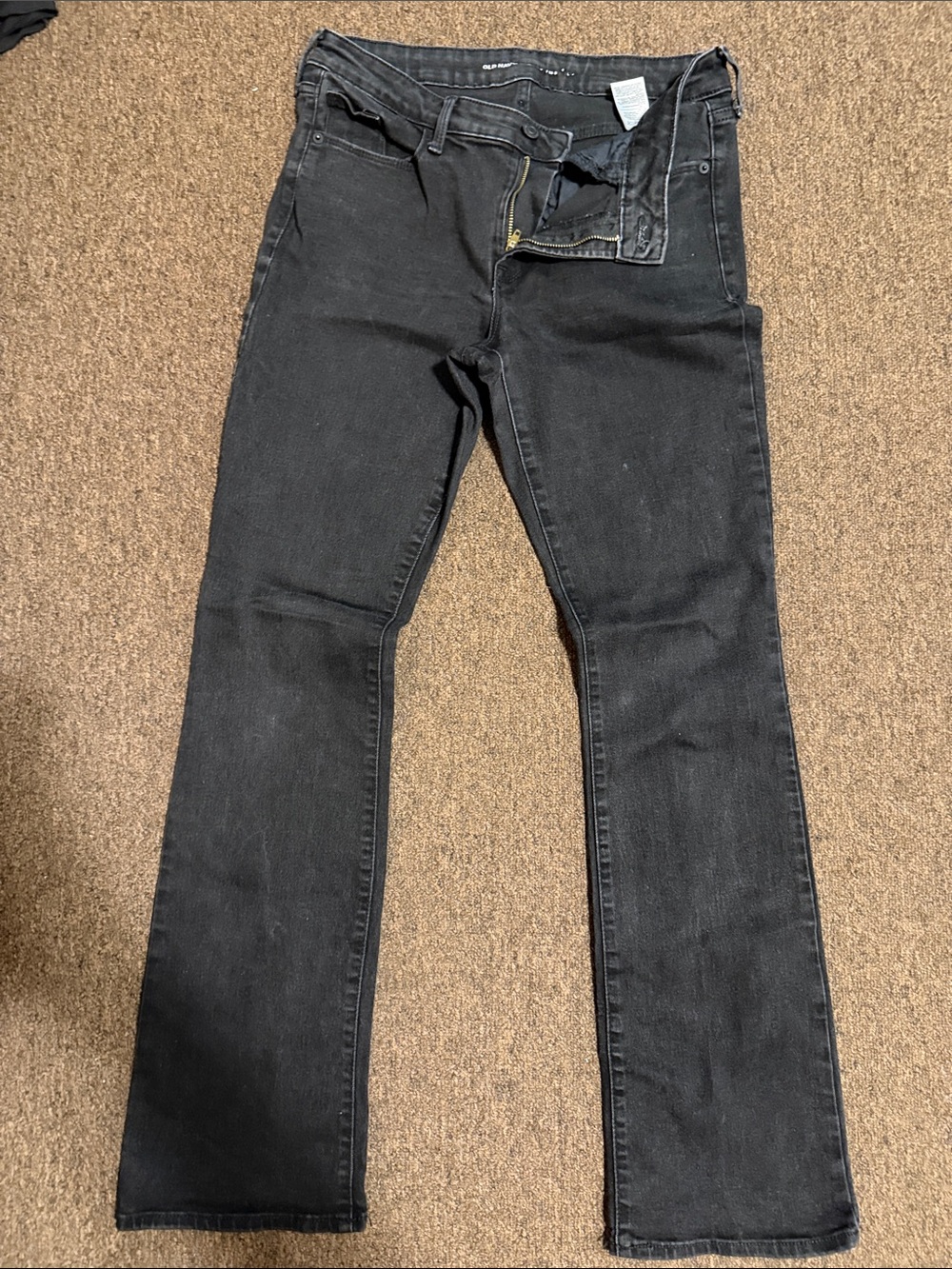 Old Navy Black Boot Cut Jeans